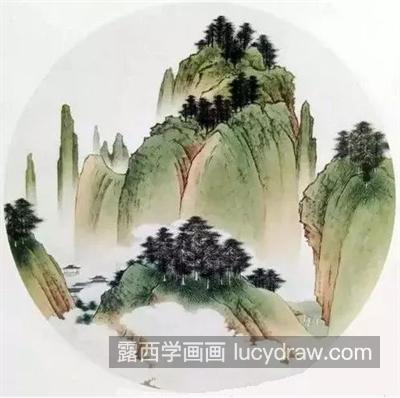 传统山水国画怎么画？设色步骤有哪些？