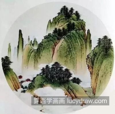 传统山水国画怎么画？设色步骤有哪些？