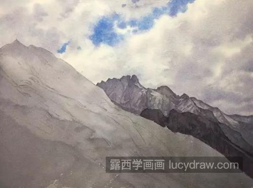 大山风景怎么画？水彩技巧有哪些？