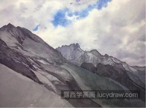 大山风景怎么画？水彩技巧有哪些？