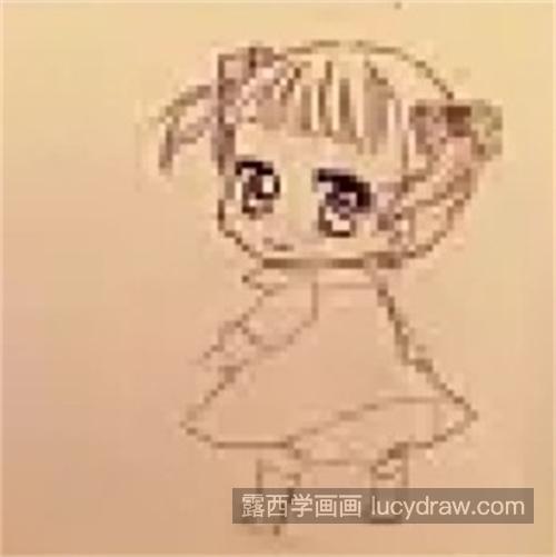 动漫女生的头像怎么画简单好看 简单漫画人物头像教程