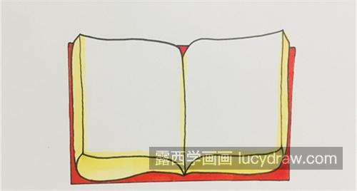 好看简单书本的简笔画教学 简单又漂亮书本简笔画怎么画