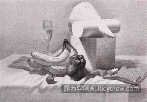 简单的素描静物绘制教程 新手如何掌握绘制素描的方法