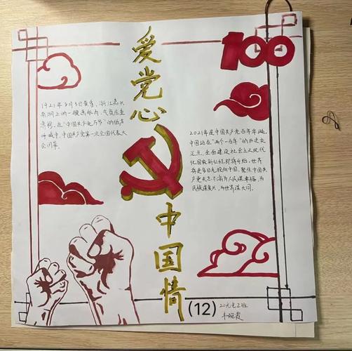 能源工程学院爱党心中国情手抄报作品大赛顺利举行