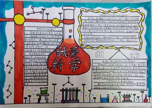 第1页我爱科学手抄报一泗洪县实验小学四年级科学探究活动我爱科学手