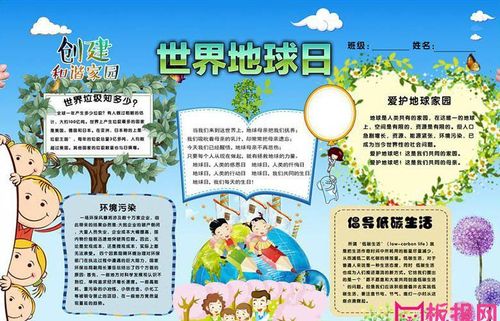 高清大图10环保手抄报图片我是环保小卫士保护环境人人有责