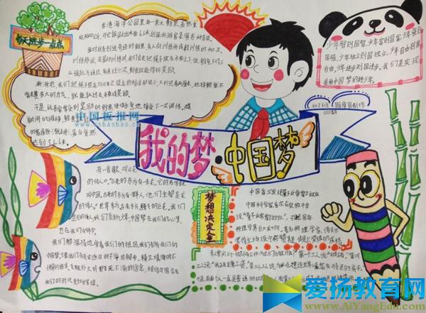 小学三年级百年追梦全面小康手抄报图片版面设计图大全