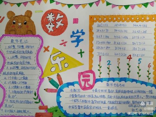 感受数学魅力咸阳玉泉学校小学部数学手抄报展评活动纪实