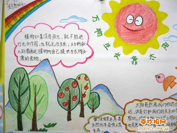 小学一年级科普手抄报