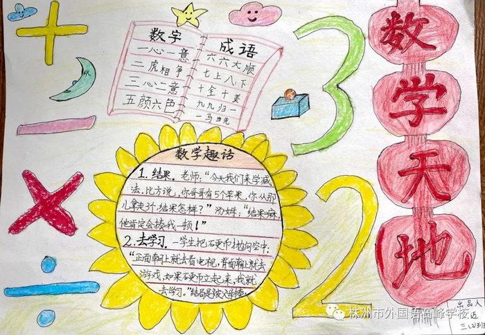 第十张小学三年级数学手抄报图片大全简单11第十一张三年级数学手