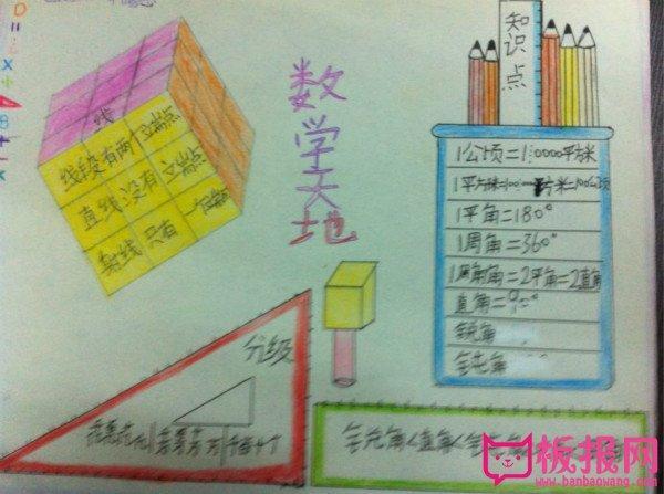 二年级下册长度手抄报二年级下册手抄报