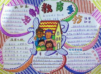 中小学生人格教育手抄报 中小学生手抄报