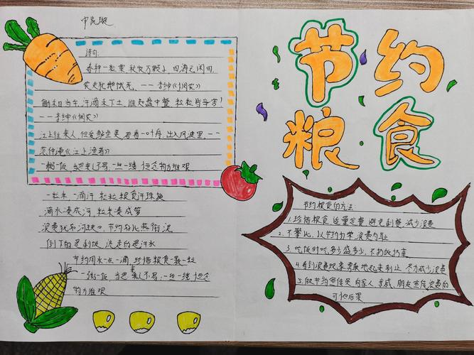 for my grade 3之节约光荣浪费可耻手抄报