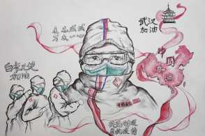 武汉加油站疫必胜手抄报 手抄报图片大全集-蒲城教育文学网