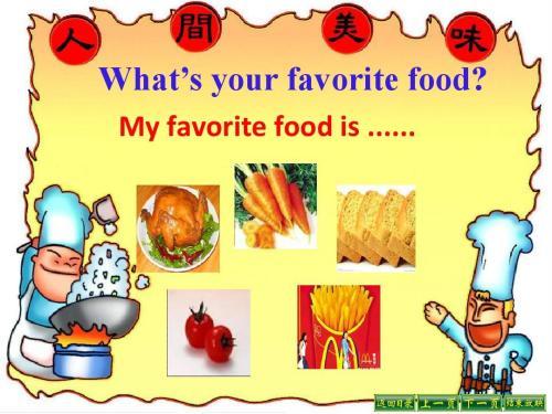 myfavoritefood英语手抄报 word手抄报