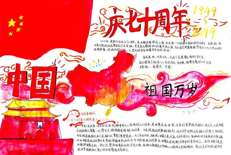 喜迎国庆70周年手抄报-图1喜迎国庆70周年手抄报-图2喜迎国庆70周年手