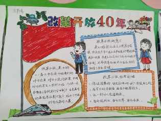 经济特区建立40周年的手抄报 70周年手抄报