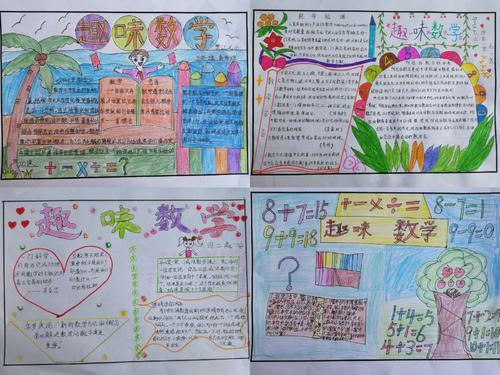 数学手抄报展评活动此次活动得到了学校领导和三六年级全体数学