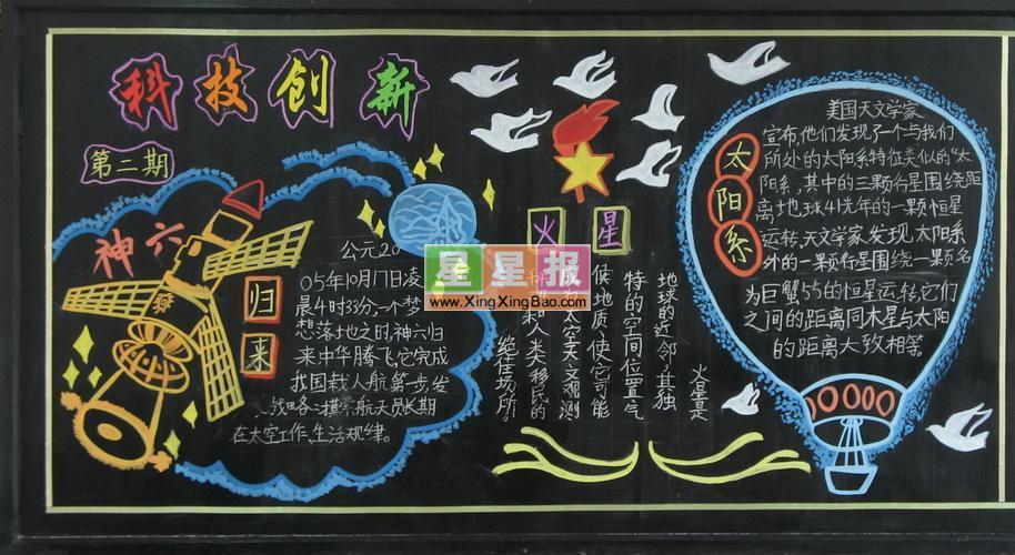 青岛市少年科学院手抄报科学手抄报