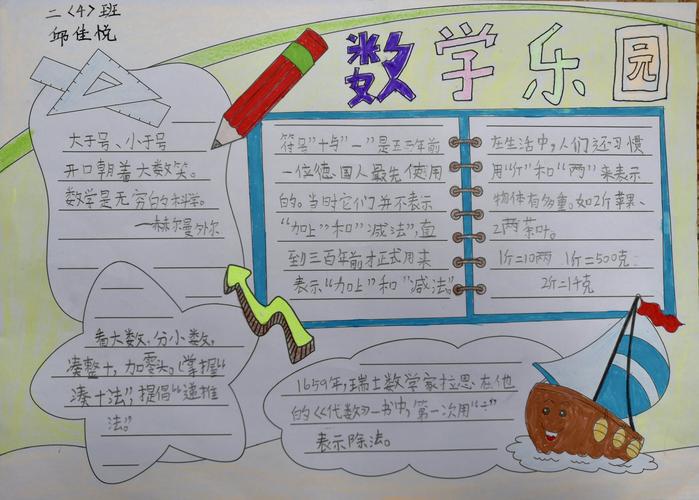 陆河县实验小学数学手抄报比赛