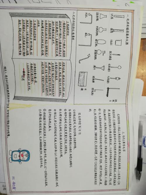 181班学生化学实验手抄报展览一