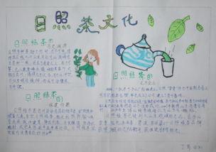 关于茶文化的手抄报小学生茶文化手抄报