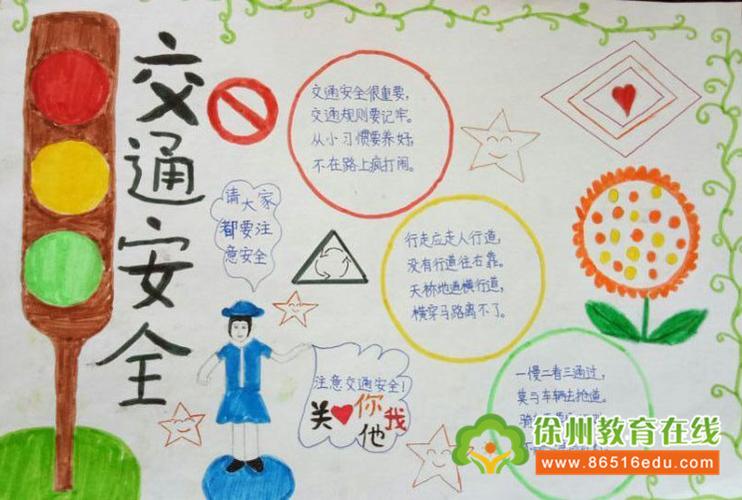 铜山区利国镇厉湾小学开展安全教育手抄报比赛徐州新闻徐州教育新闻