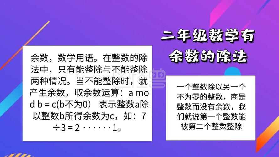 《二年级数学有余数的除法手抄报简约》在线图片设计制作点击编辑