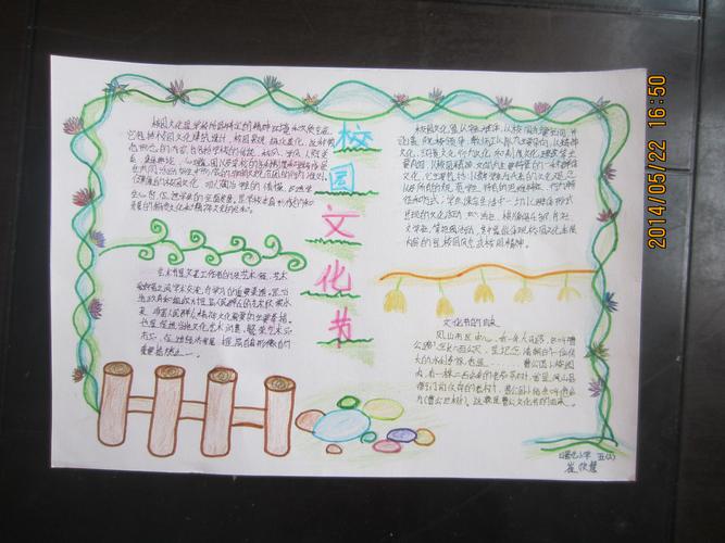艺术节手抄报简单校园艺术节手抄报内容文化艺术节手抄报艺术节