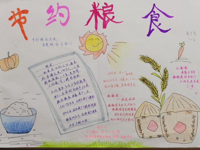 for my grade 3之节约光荣浪费可耻手抄报