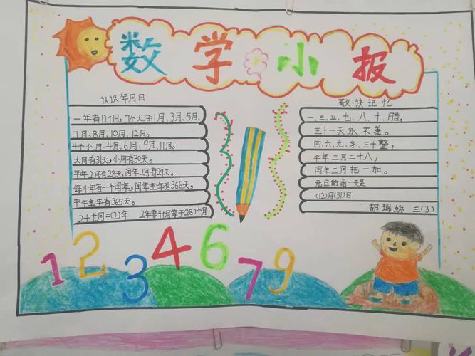 快乐数学 智慧同行彬州市东街小学数学学科节之手抄报展评纪实