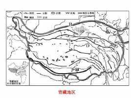 地理青藏地区手抄报