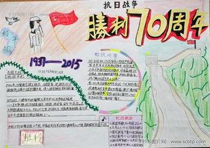 70周年小学生手抄报 70周年手抄报