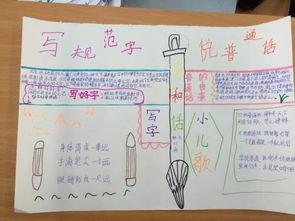 手抄报版面设计图大全规范写字 研究汉字文化就是要以汉字为核心