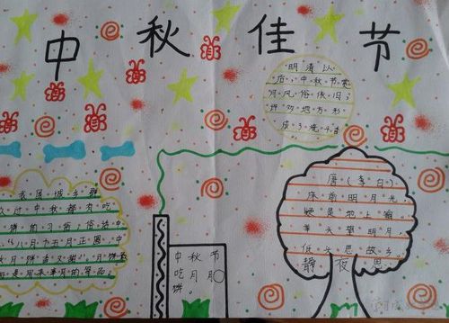 小学生中秋节手抄报图片|小学生手抄报图片大全