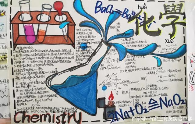 生物中的化学手抄报化学手抄报