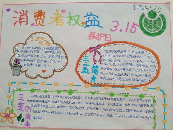 中学生的消费观念以及消费行为的手抄报小学生的手抄报