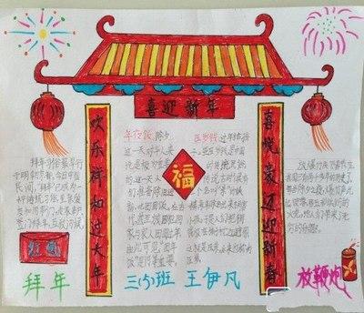 关于庆元旦迎新年手抄报资料-87kb