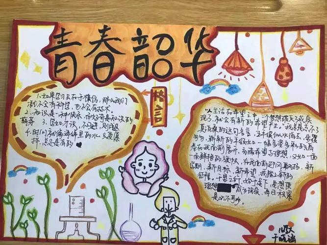 护航青春筑梦未来小学生手抄报小学生手抄报