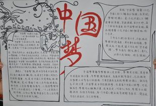 关于美丽中国的手抄报