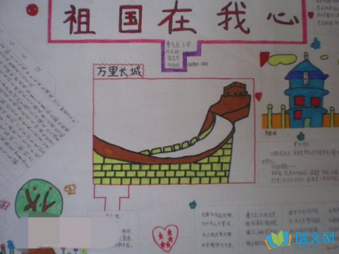 文学网 其他类 板报大全 与爱国的手抄报  热爱自己的祖国首先要做到