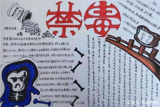 预防青少犯罪手抄报 青少年禁毒手抄报-蒲城教育文学网