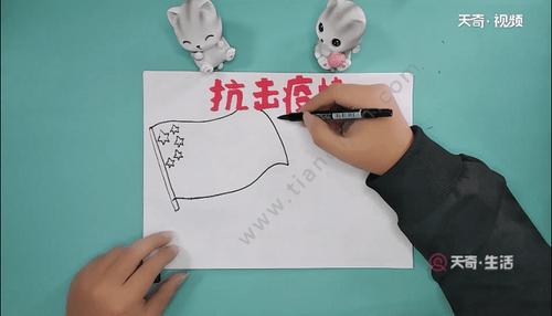 抗击病毒文字手抄报抗击病毒文字手抄画报