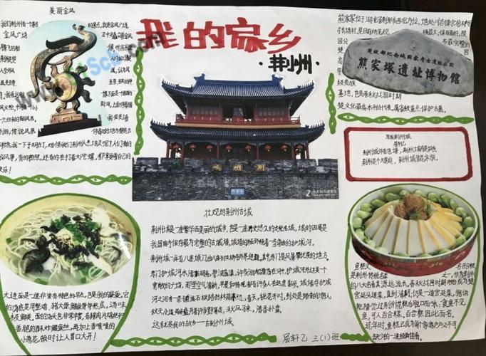 一幅关于湖北的手抄报手抄报简单又好看