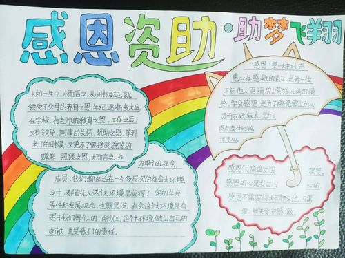 省中小学生感恩资助助梦飞翔手抄报比赛结果揭晓