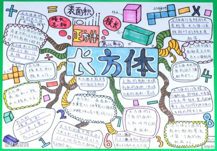 小学生数学知识手抄报图片