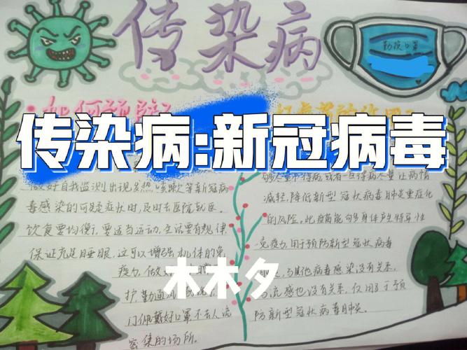 传染病手抄报