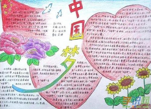 2019中小学生关于共圆中国梦奋进新时代主题手抄报内容