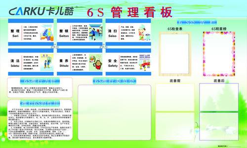 关于6s管理的手抄报 关于心理的手抄报