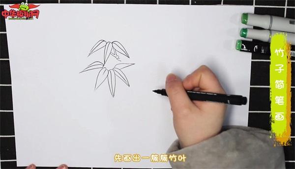 竹子怎么画黑板报2019竹子怎么画手抄报2019简笔画